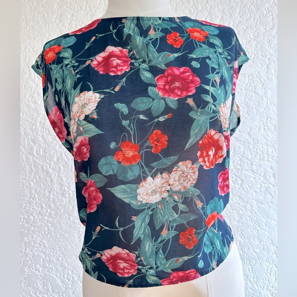 Vintage floral shirt - Picture 2 of 7